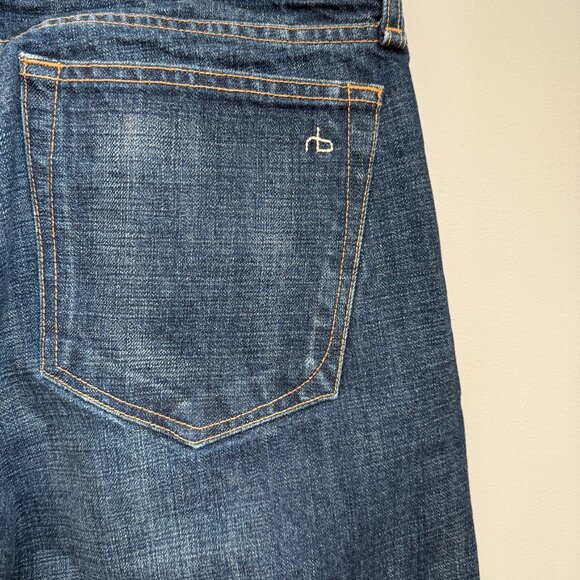 RAG & BONE - Boyfriend Jean - Rigid Japanese Denim Jeans - Women - Size 30 - Picture 4 of 7